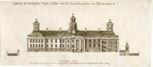 Gartenansicht des kurfürstlichen Stadtschlosses
