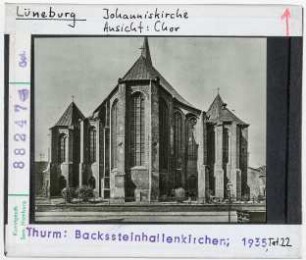 Lüneburg: Johanniskirche Aussenansicht Chor