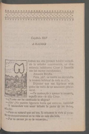 Capítulo XLV - A Madrid