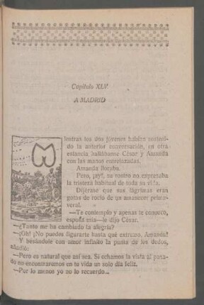 Capítulo XLV - A Madrid