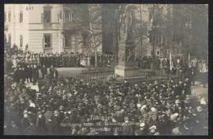 403, Tübingen, Huldigung beim 50. Todestage Uhlands 13. November 1912.