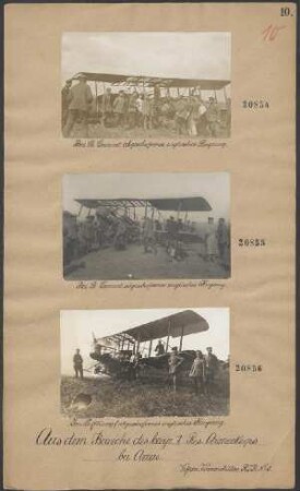Bei St. Laurent abgeschossenes englisches Flugzeug