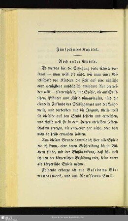 Fünfzehntes Kapitel. Noch andre Spiele