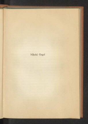 Nikolai Gogol