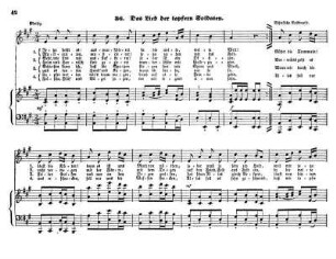 Das Lied der tapfern Soldaten