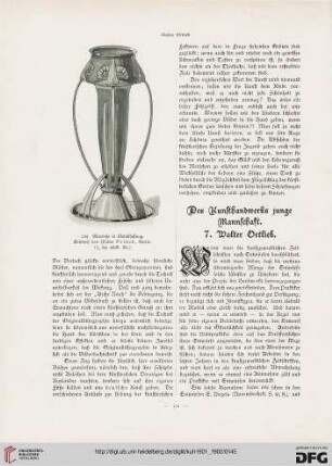 Des Kunsthandwerks junge Mannschaft , [7] : Walter Ortlieb