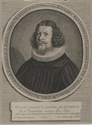 Bildnis des Philippus Ernricus Wider