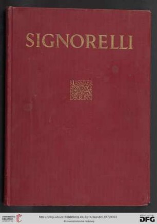 Band 34: Klassiker der Kunst in Gesamtausgaben: Signorelli - des Meisters Gemälde