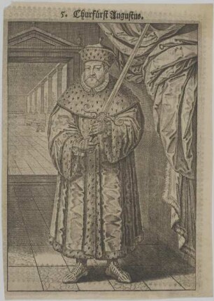 Bildnis von August, Kurfürst von Sachsen