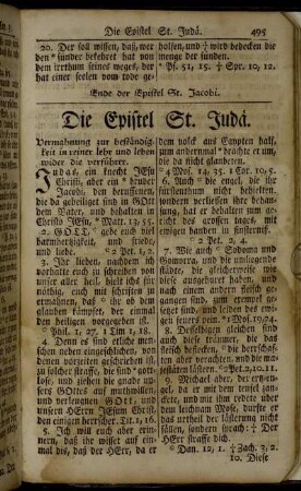 Die Epistel St. Judä.