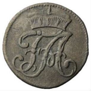 Fundmünze, Kreuzer, 1780