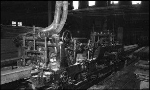 Hüfingen: Fürstlich Fürstenbergisches Sägewerk, Hobelmaschine