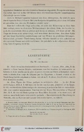Lesefrüchte