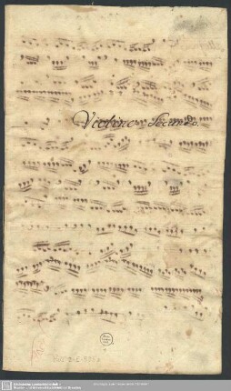 Violino Secundo.