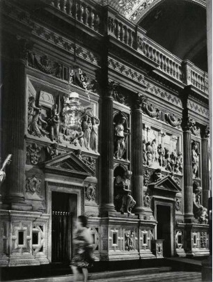 Das heilige Haus in der Wallfahrtskirche, Loreto