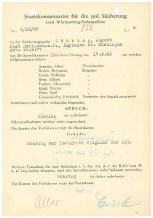 Göhring, August