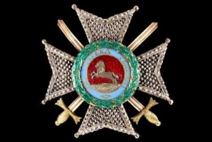 Guelphen-Orden, Bruststern zum Militär-Kommandeurkreuz