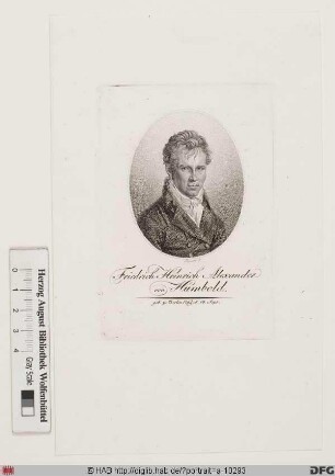 Bildnis (Friedrich Heinrich Wilhelm) Alexander von Humboldt