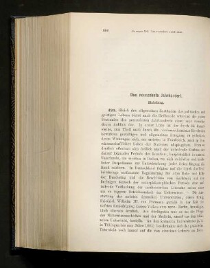 Das neunzehnte Jahrhundert