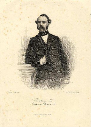 Bildnis von Christian IX. (1818-1906), König von Dänemark