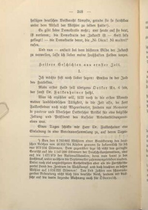 Heitere Geschichten aus ernster Zeit.
