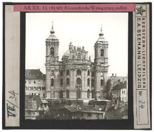 Weingarten, Basilika St. Martin und Oswald : Außenansicht von W