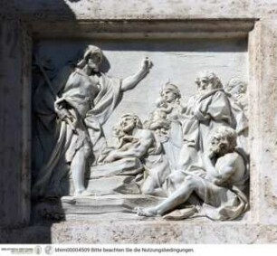 Szenen aus dem Leben Johannes des Täufers, Predigt des Täufers