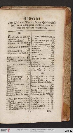 Anweiser aller Titel und Worte [...]