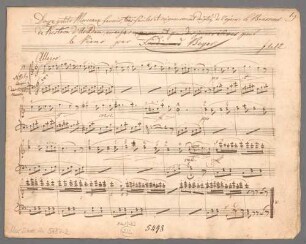 Le brasseur de Preston, Auswahl, arrangiert, Klavier. - BSB Mus.Schott.Ha 5437-2