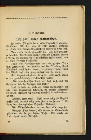 35, 7. Ich hatt' einen Kameraden