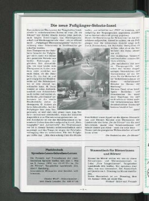 Die neue Fußgänger-Schutz-Insel