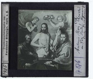 Mor (nach), Christus zwischen den hll. Petrus und Paulus (München, BStGS 6356)