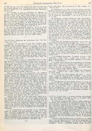 783 [Rezension] Piesik, Heinz, Bildersprache der Apostolischen Vaeter