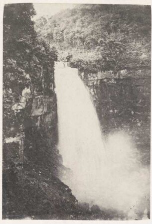 Tequendama- Wasserfall [Kolumbien. 1868 : Tequendama - Wasserfall]