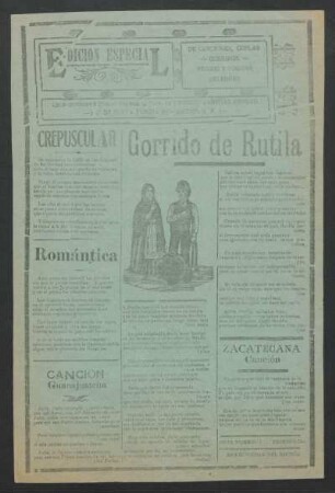 Corrido de Rutila