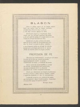 Profesión de fe