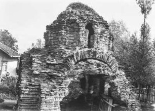 Ruine : Blick auf eine Ruine.