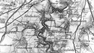 Doberschau-Gaußig-Techritz. Oberreit, Sect. Bautzen, 1844/46