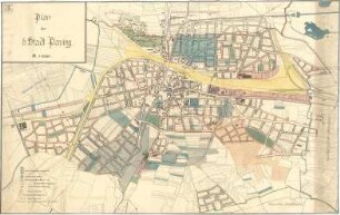 Fischer, Theodor; München - Pasing; Bebauungsplan - Stadtplan