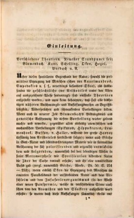 Beiträge zur Naturphilosophie, 2. Die Theorie der ursprünglichen und geschlechtlichen Erzeugung des Menschen