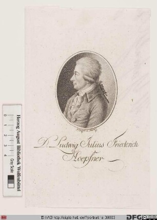 Bildnis Ludwig Julius Friedrich Hoepfner
