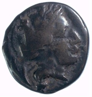 Münze, Didrachme, 1. Hälfte 4. Jahrhundert v. Chr.