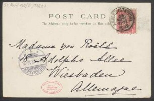 Brief an Mariette von Roell : 23.11.1902