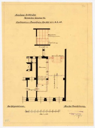 Kunsthandlung Eduard Schulte, Berlin: EG-Teilgrundriss 1:100