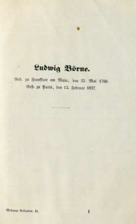 Ludwig Börne