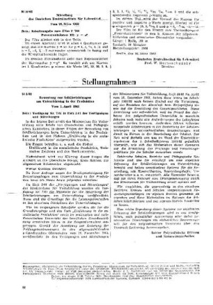Mitteilung des Deutschen Zentralinstituts für Lehrmittel : 39/62 vom 22. März 1962 ; [Mitteilungen]