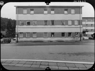Jöhstadt-Schmalzgrube, Hauptstraße 22. Bundespolizeirevier. Straßenfront