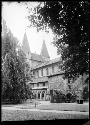 Hildesheim. Basilika St. Godehard. Außenansicht