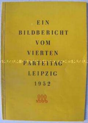 Bilddokumentation über den 4. Parteitag der NDPD