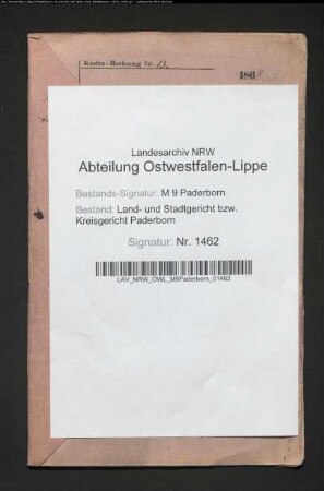 Erblasser: Weissenbach, Adolph: